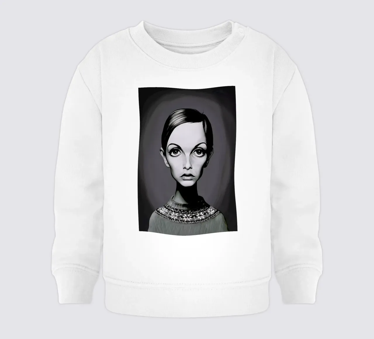 Twiggy felpa neonato da Rob Art | Illustration