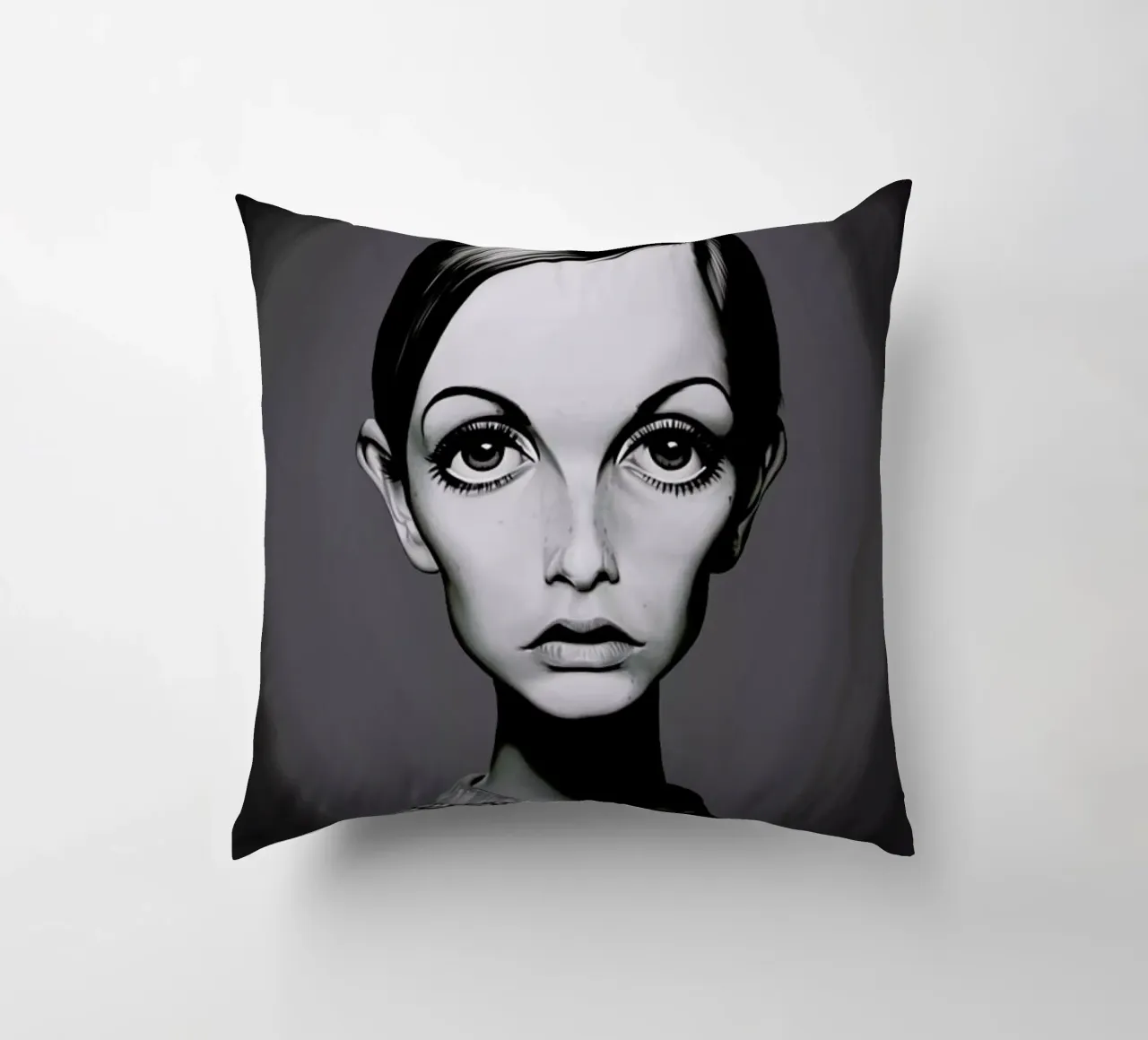 Twiggy cuscino da Rob Art | Illustration