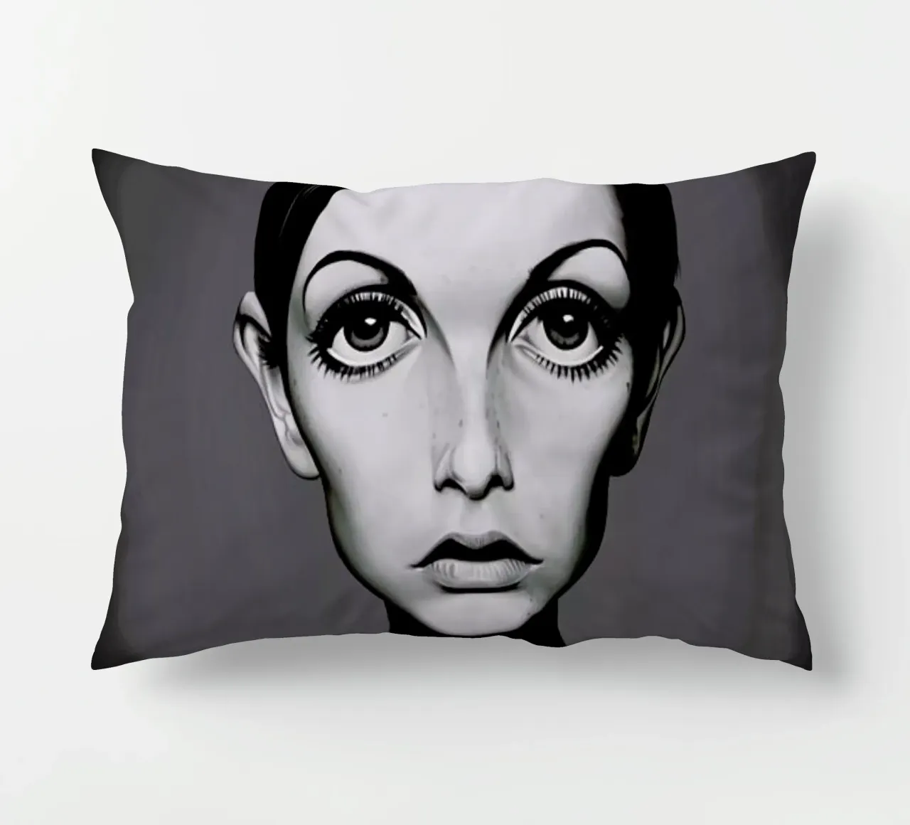 Twiggy cuscino da Rob Art | Illustration