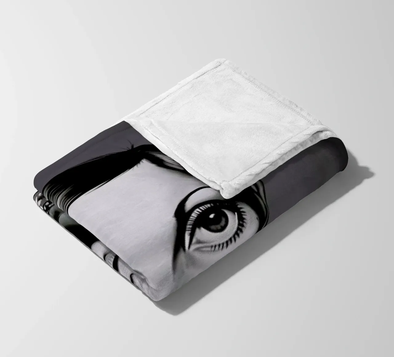 Twiggy coperta in pile da Rob Art | Illustration