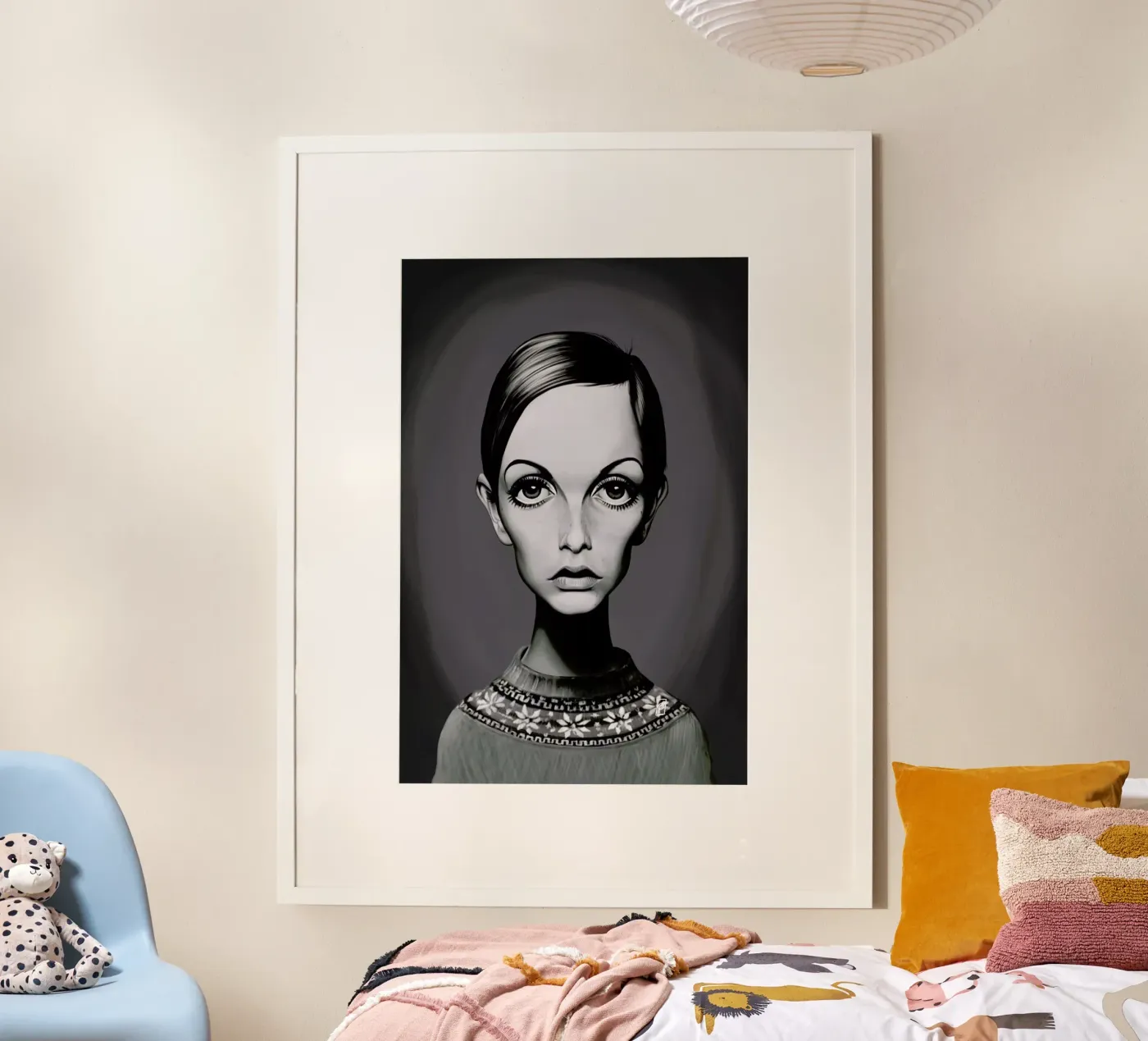 Twiggy poster da Rob Art | Illustration