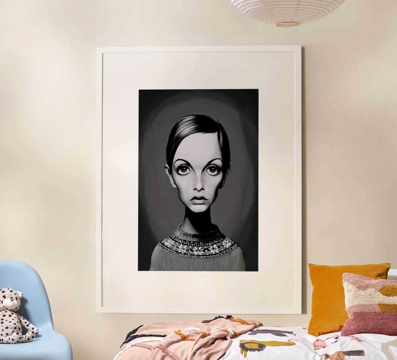 Twiggy poster da Rob Art | Illustration