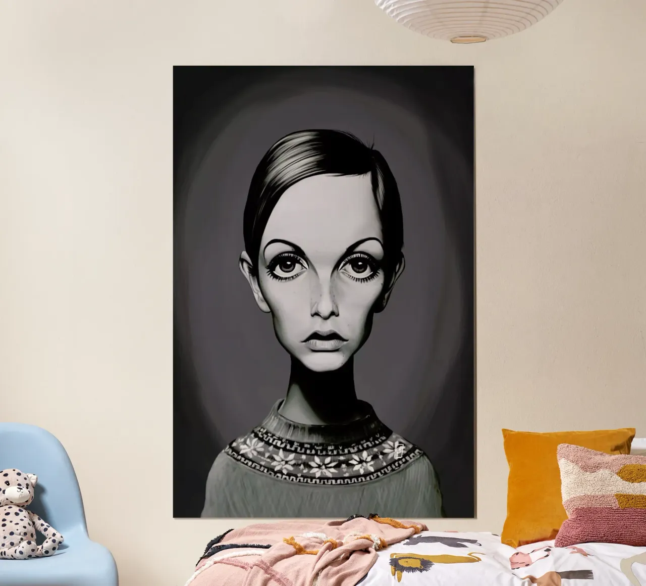 Twiggy poster da Rob Art | Illustration