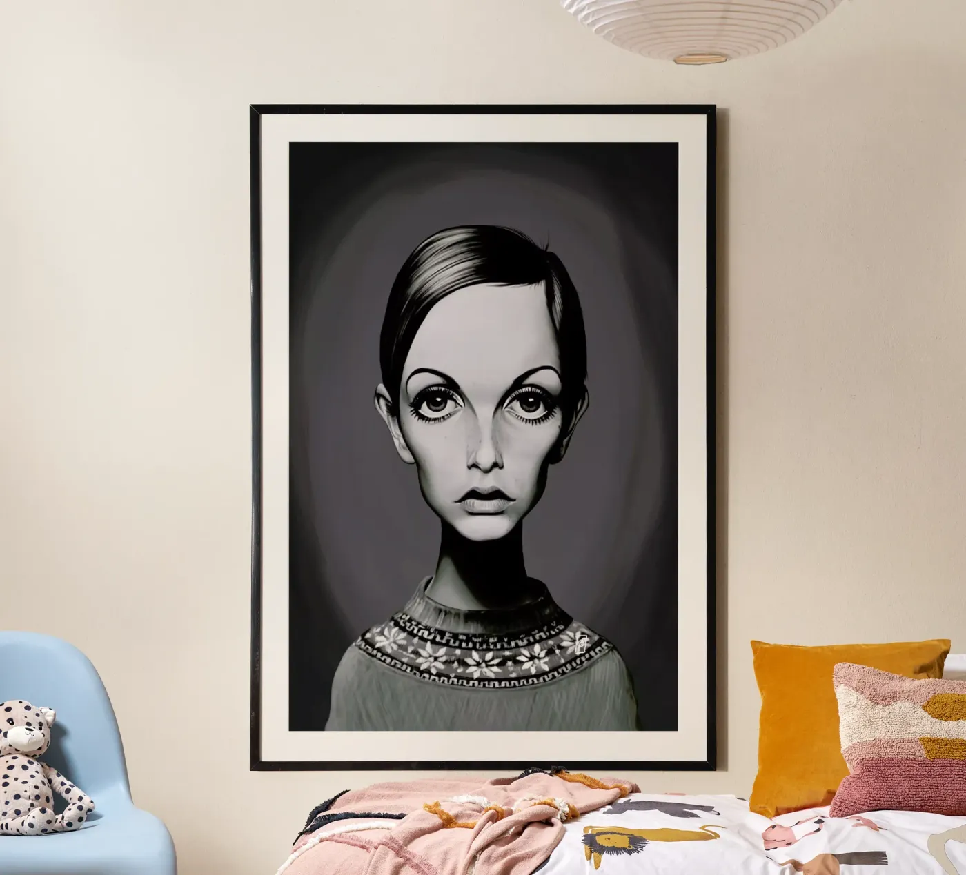 Twiggy poster da Rob Art | Illustration