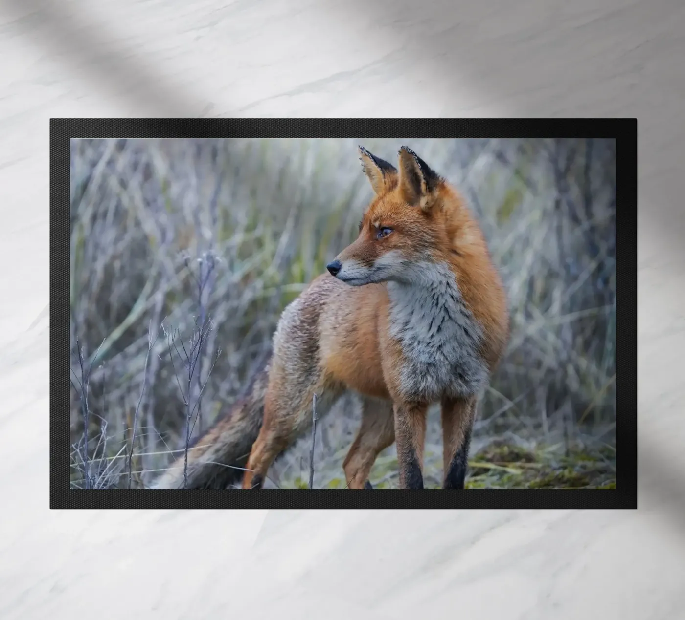 Fox doormat by Tom's Wildlife