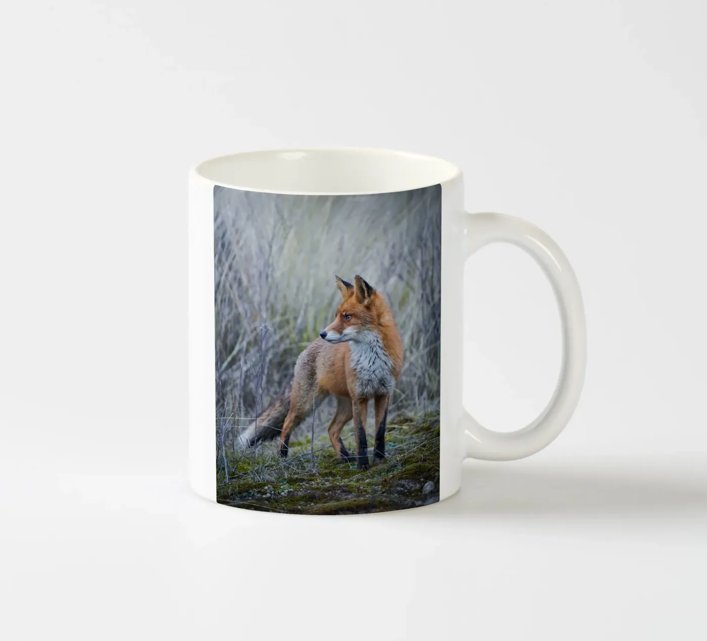 Fox ceramic mug by Tom's Wildlife