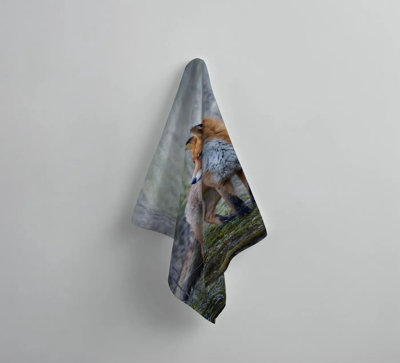 Fox towel by Tom's Wildlife