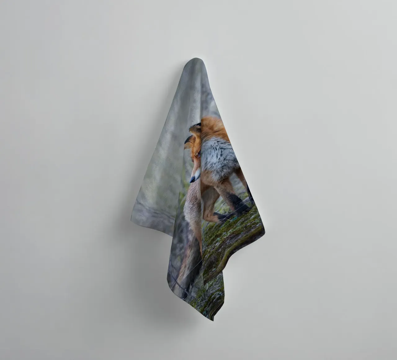 Fox towel by Tom's Wildlife