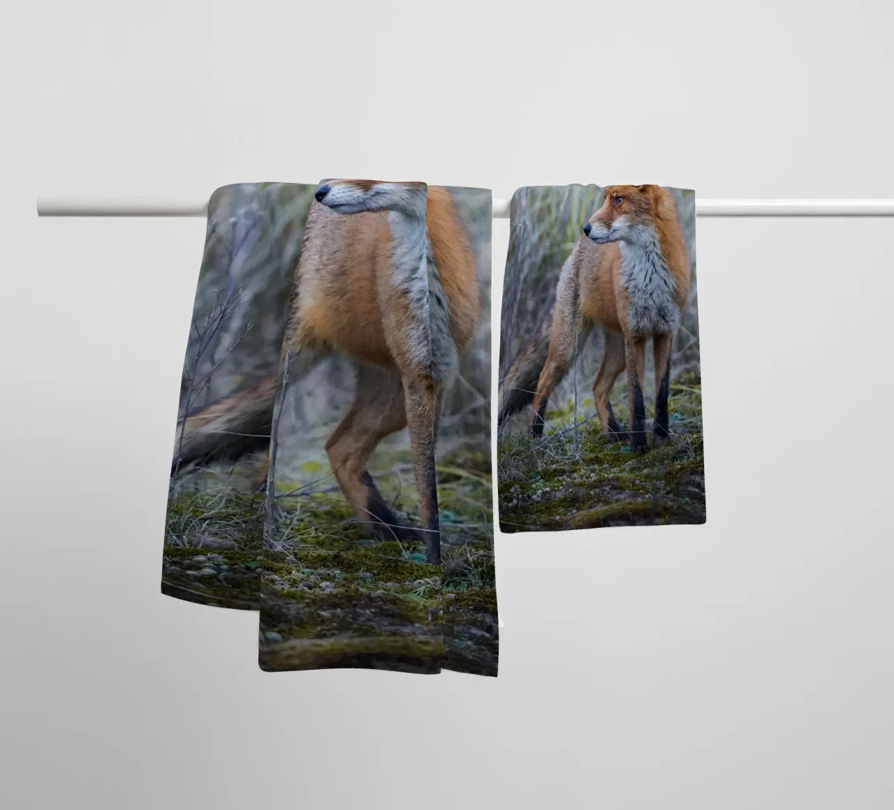 Fox towel by Tom's Wildlife