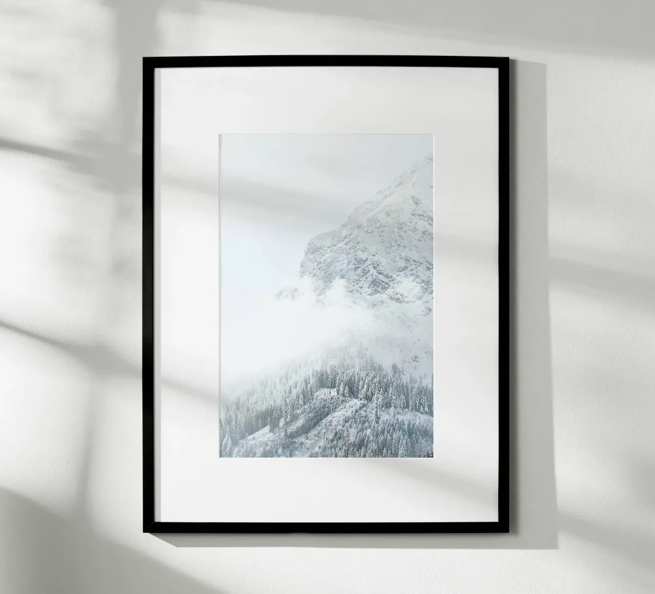 Montagna Bianca 1 carta hahnemühle da Monika Strigel