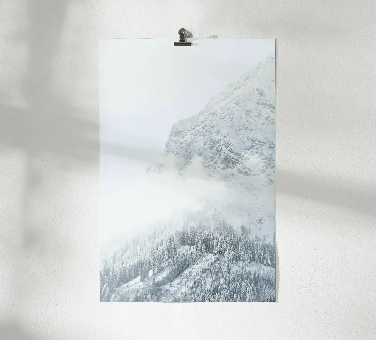 Montagna Bianca 1 carta hahnemühle da Monika Strigel