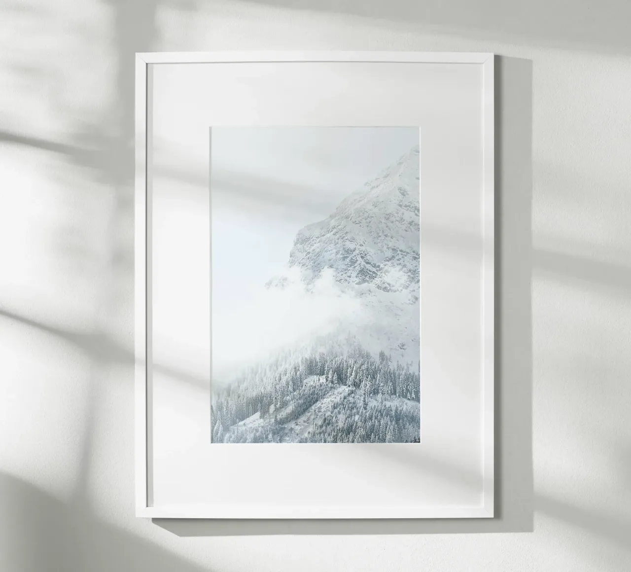 Montagna Bianca 1 carta hahnemühle da Monika Strigel