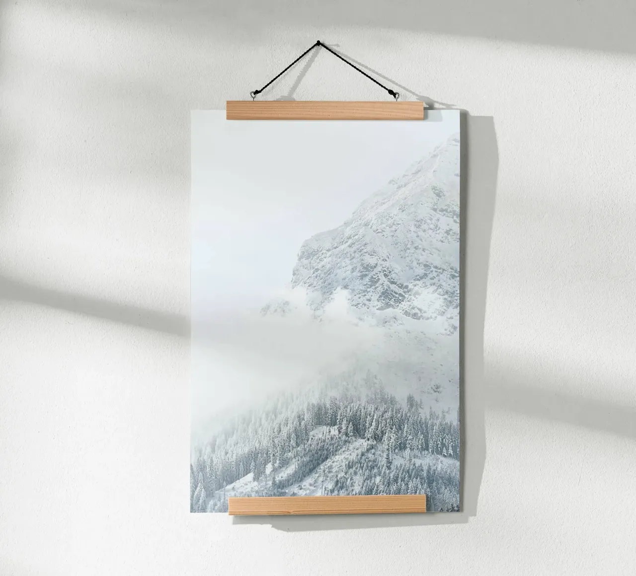 Montagna Bianca 1 carta hahnemühle da Monika Strigel