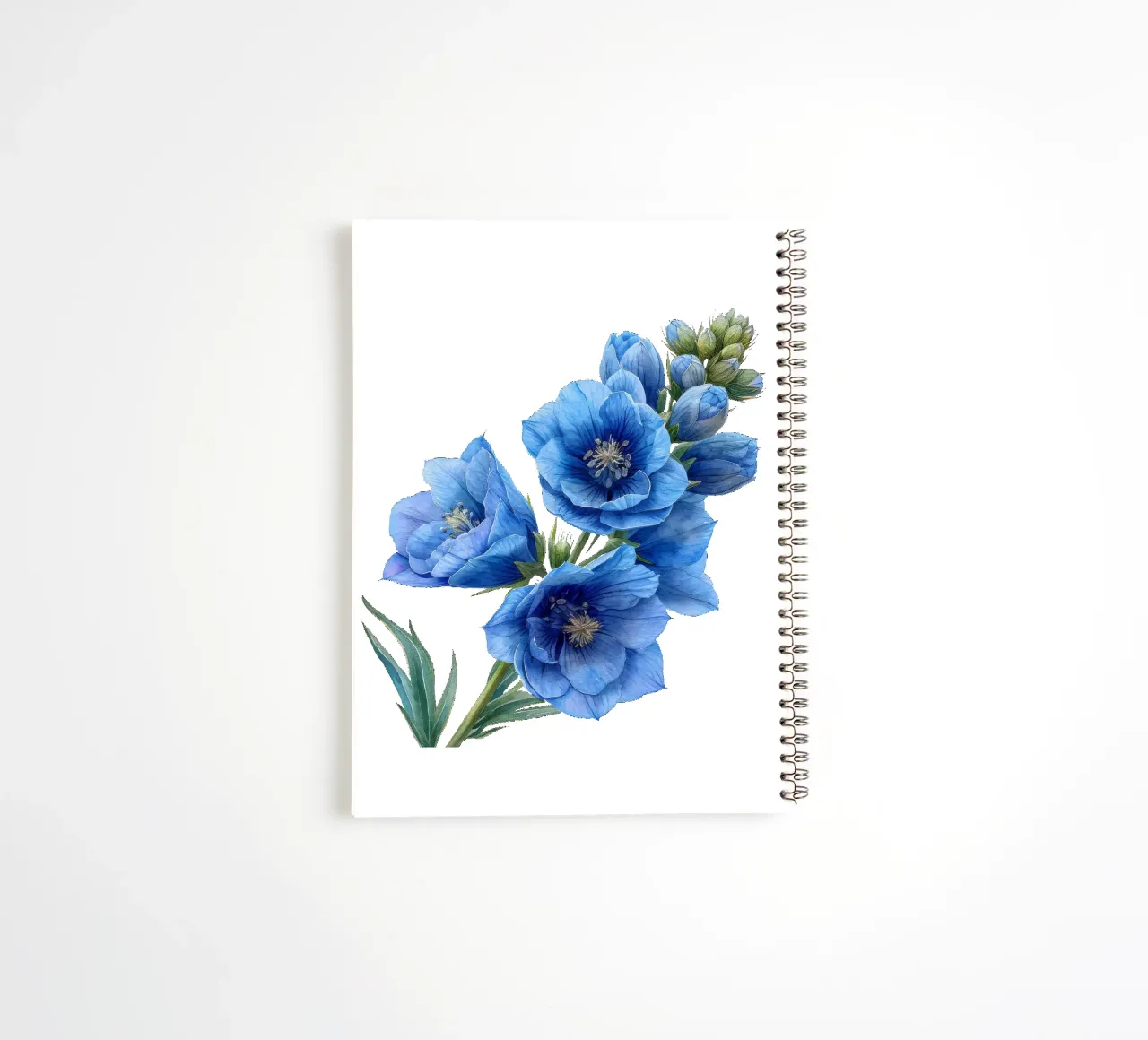 Fiore di delphinium 2 diario ad anelli da Bold Blooms