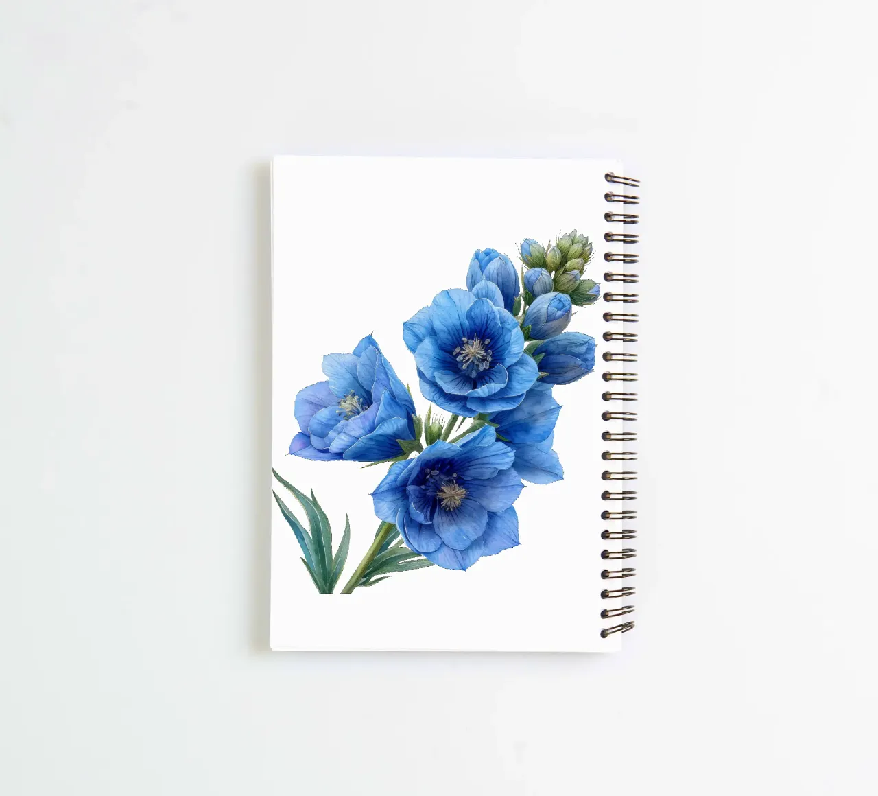 Fiore di delphinium 2 diario ad anelli da Bold Blooms