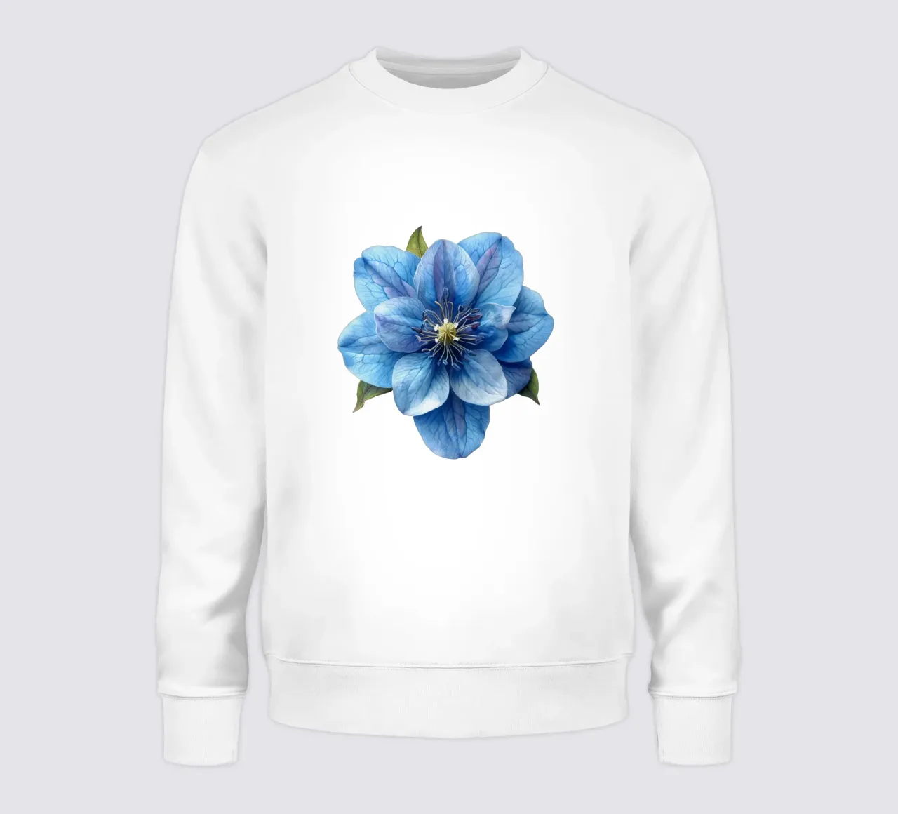 Delphinium Flor 3 sudadera de Bold Blooms
