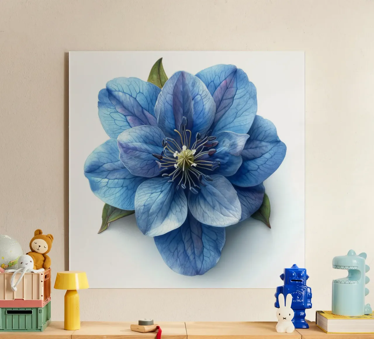 Fiore di delphinium 3 plexiglass da Bold Blooms
