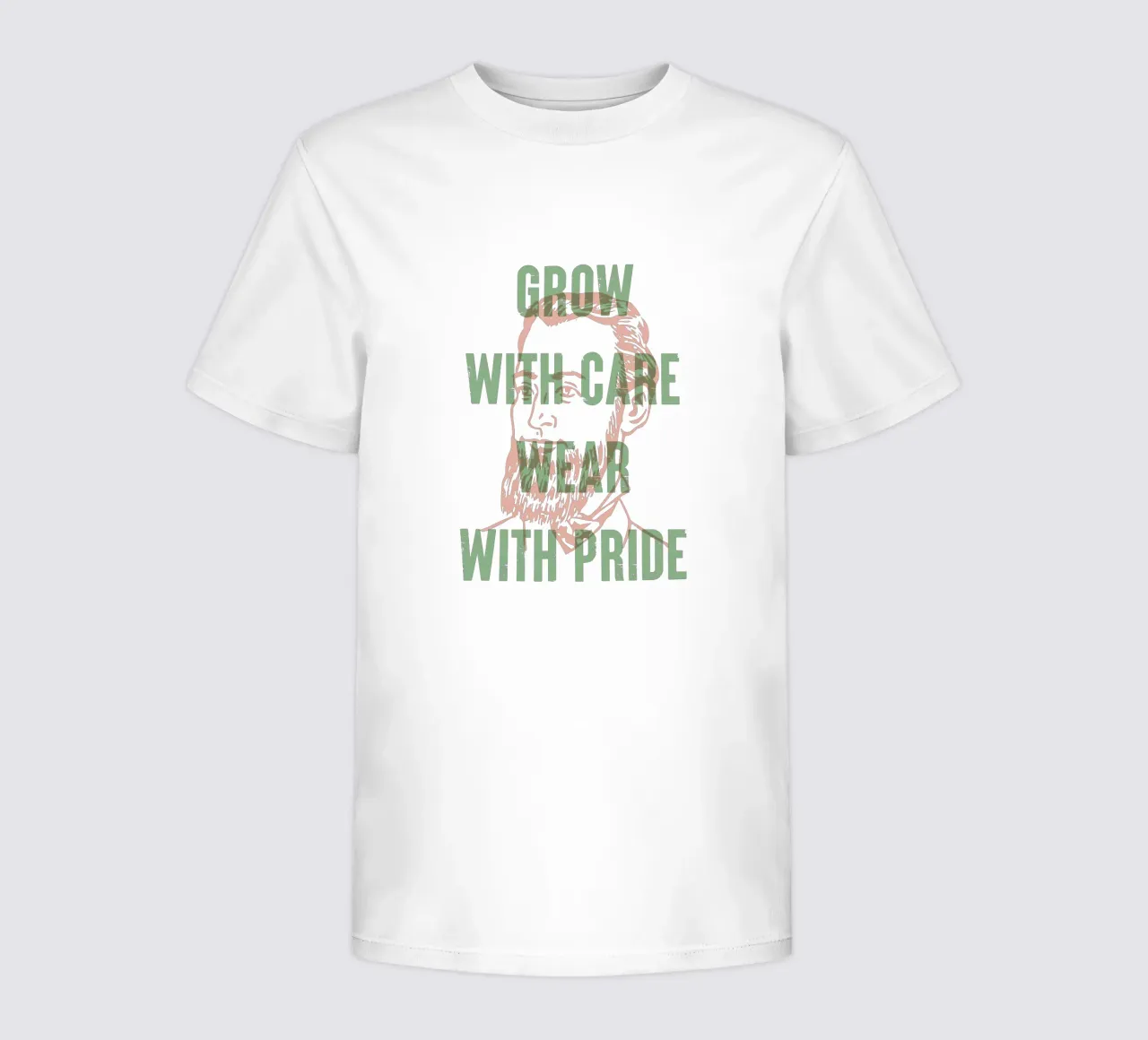 Crescere con cura e indossare con orgoglio t-shirt bambini da Vintagrafica