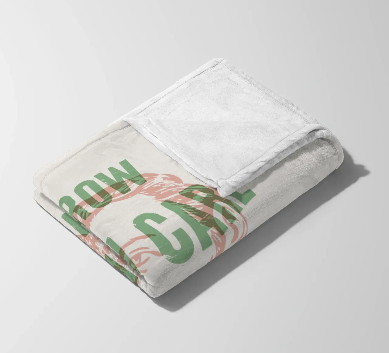 Crescere con cura e indossare con orgoglio coperta in pile da Vintagrafica
