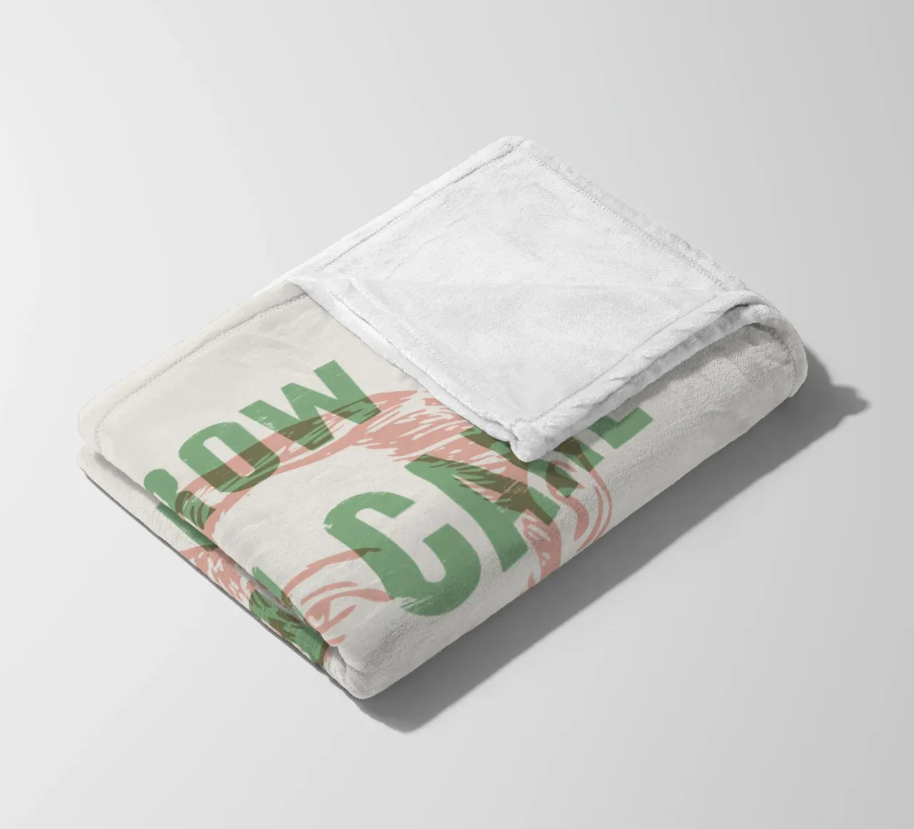 Crescere con cura e indossare con orgoglio coperta in pile da Vintagrafica