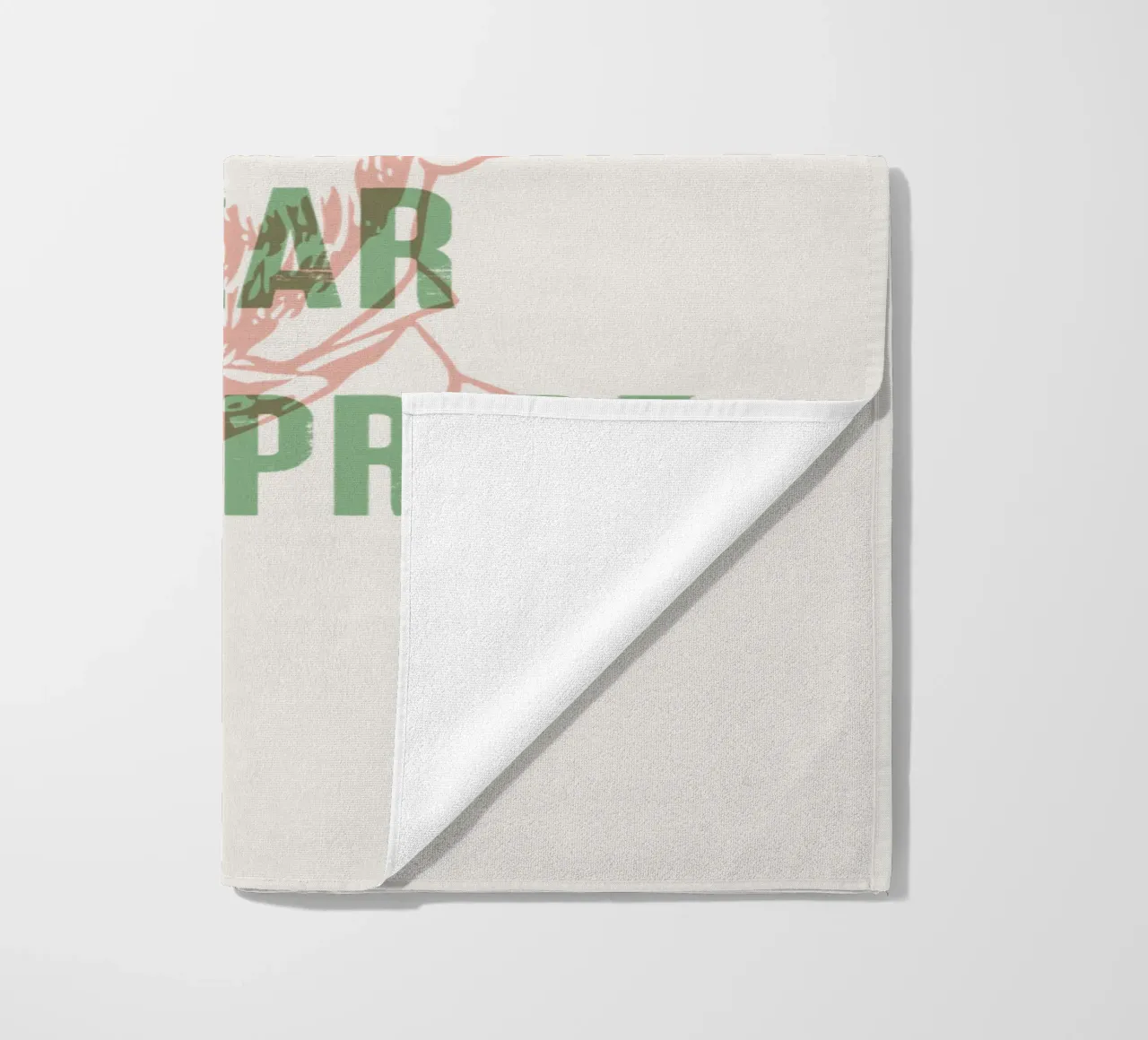 Crescere con cura e indossare con orgoglio telo mare da Vintagrafica