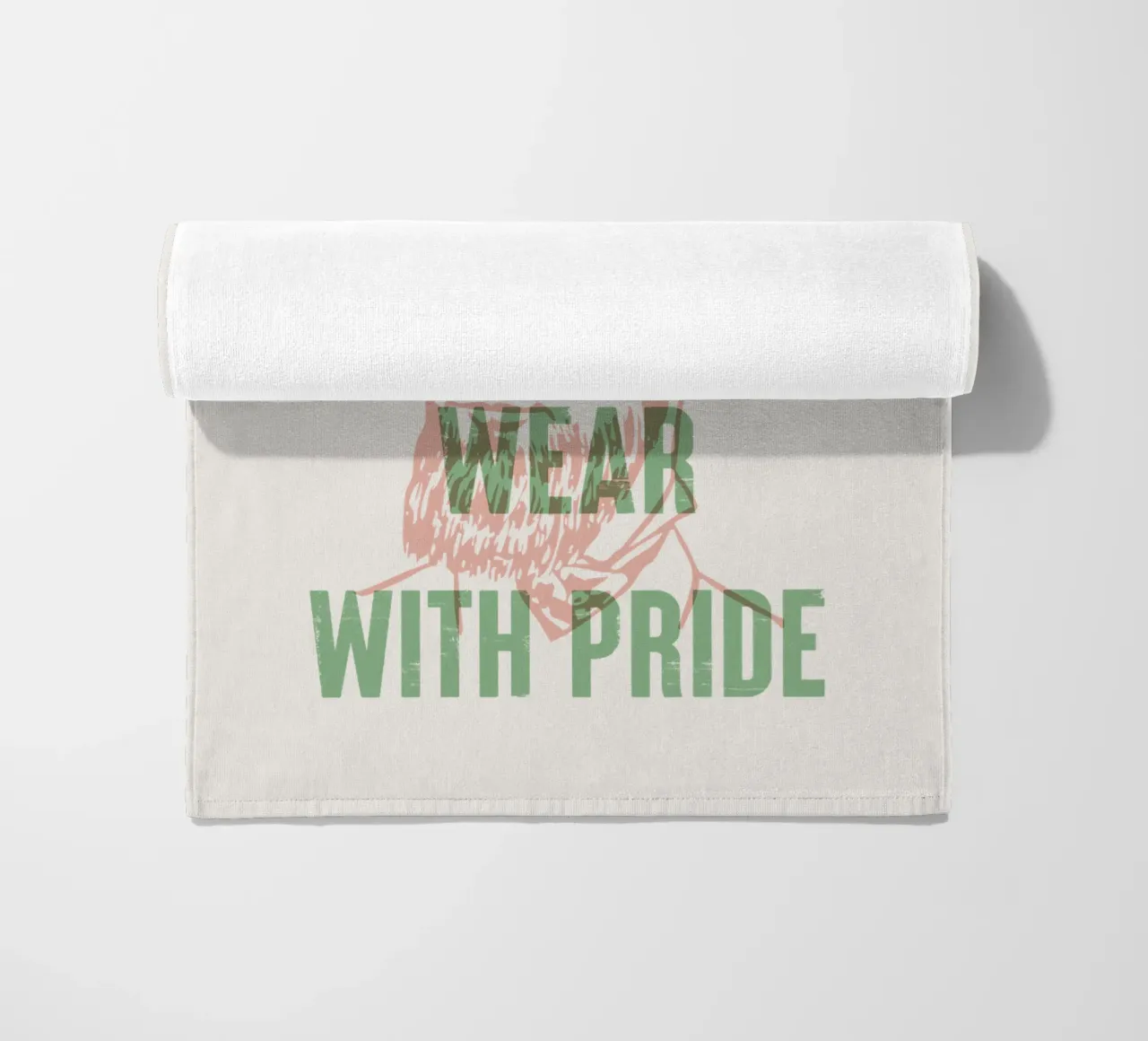 Crescere con cura e indossare con orgoglio telo mare da Vintagrafica