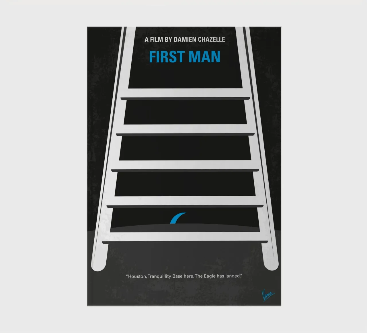 No1045 My First Man minimal movie poster notebook by Chungkong