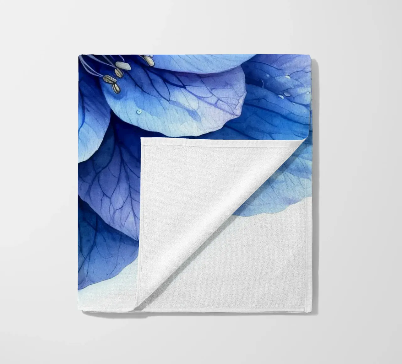 Fiore di delphinium 4 telo mare da Bold Blooms