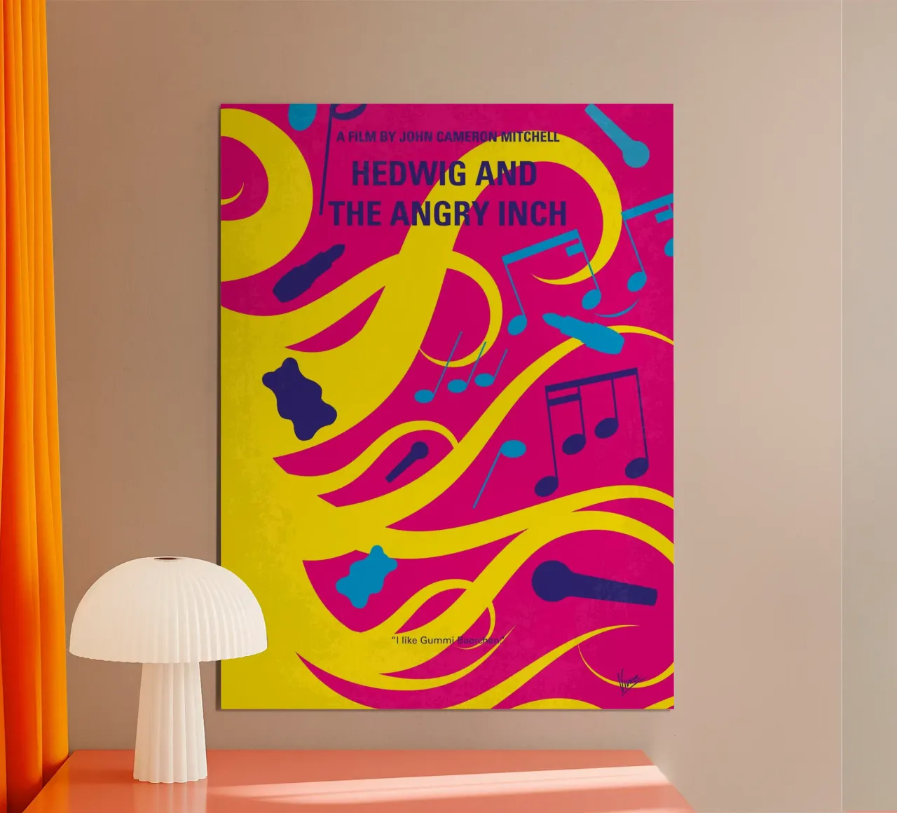 No1046 My Hedwig and the Angry Inch minimal movie poster poster da Chungkong