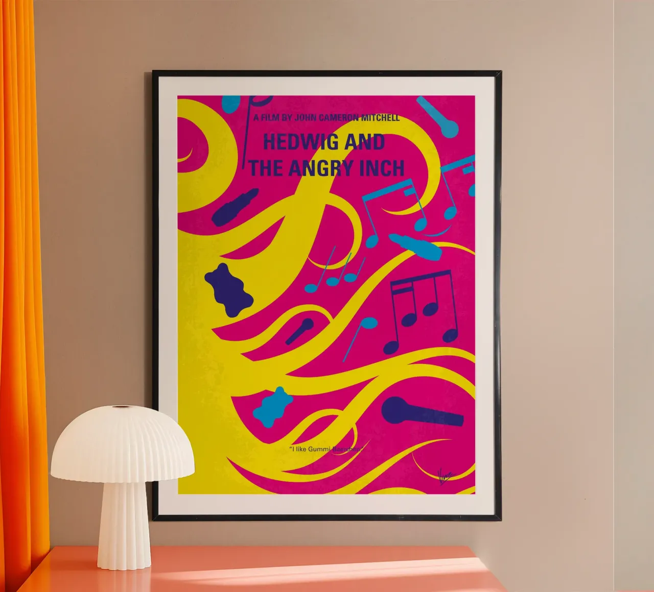 No1046 My Hedwig and the Angry Inch minimal movie poster poster da Chungkong