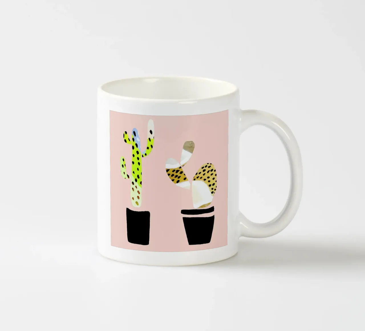 Cactus tazza in ceramica da Farina Kuklinski