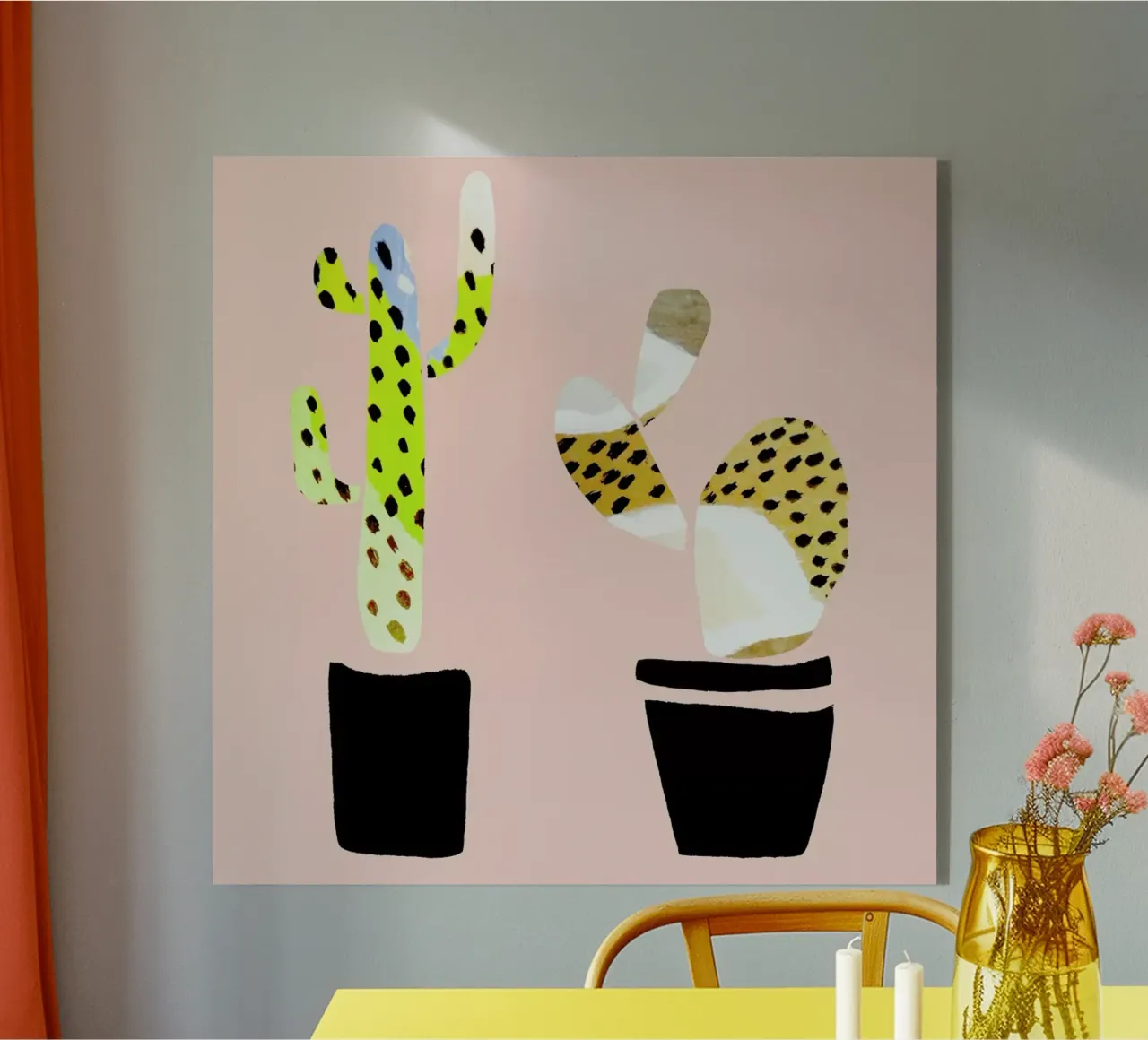 Cactus Acryl-Glas von Farina Kuklinski