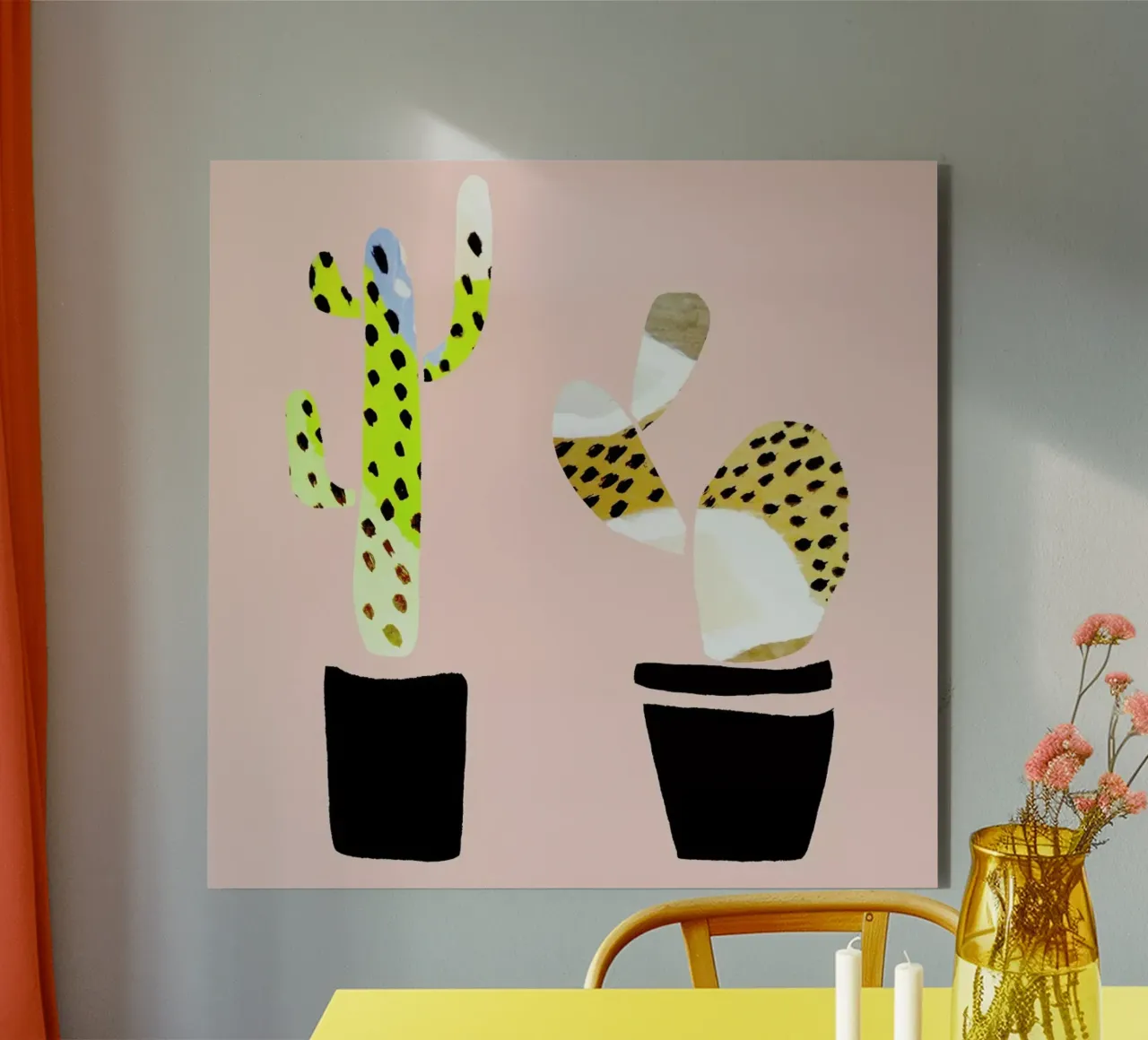 Cactus alluminio dibond da Farina Kuklinski