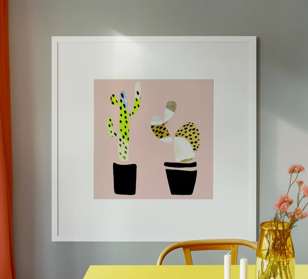 Cactus poster by Farina Kuklinski