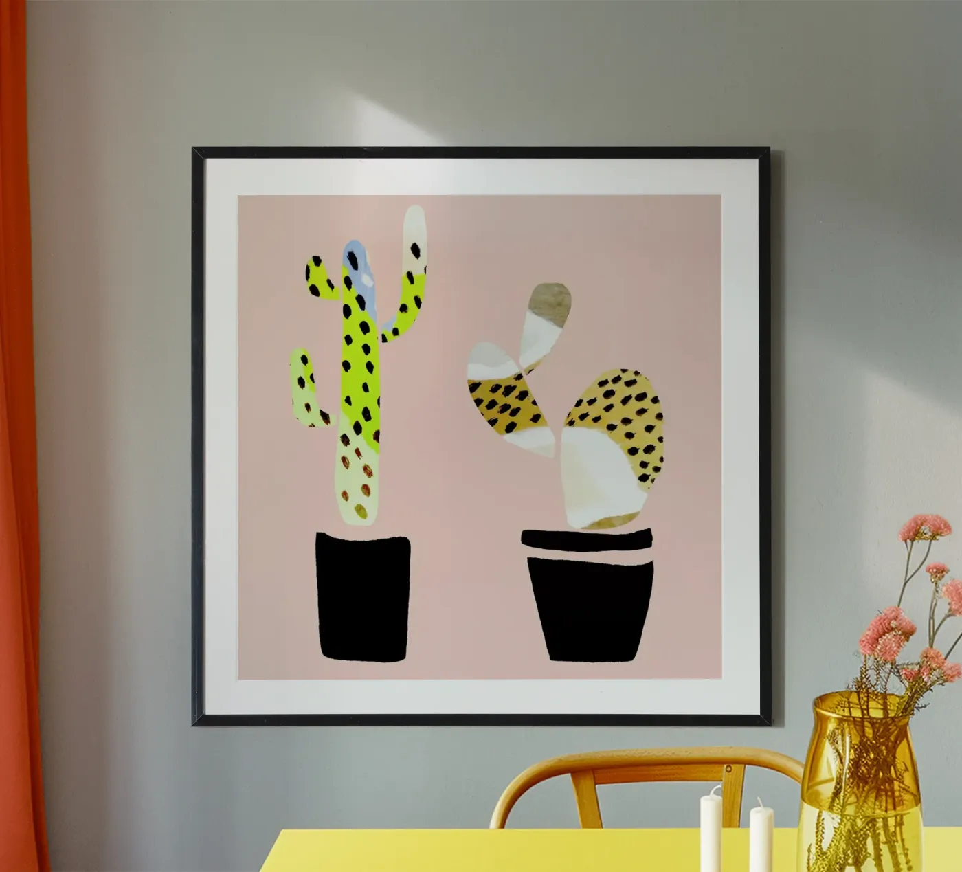 Cactus poster van Farina Kuklinski