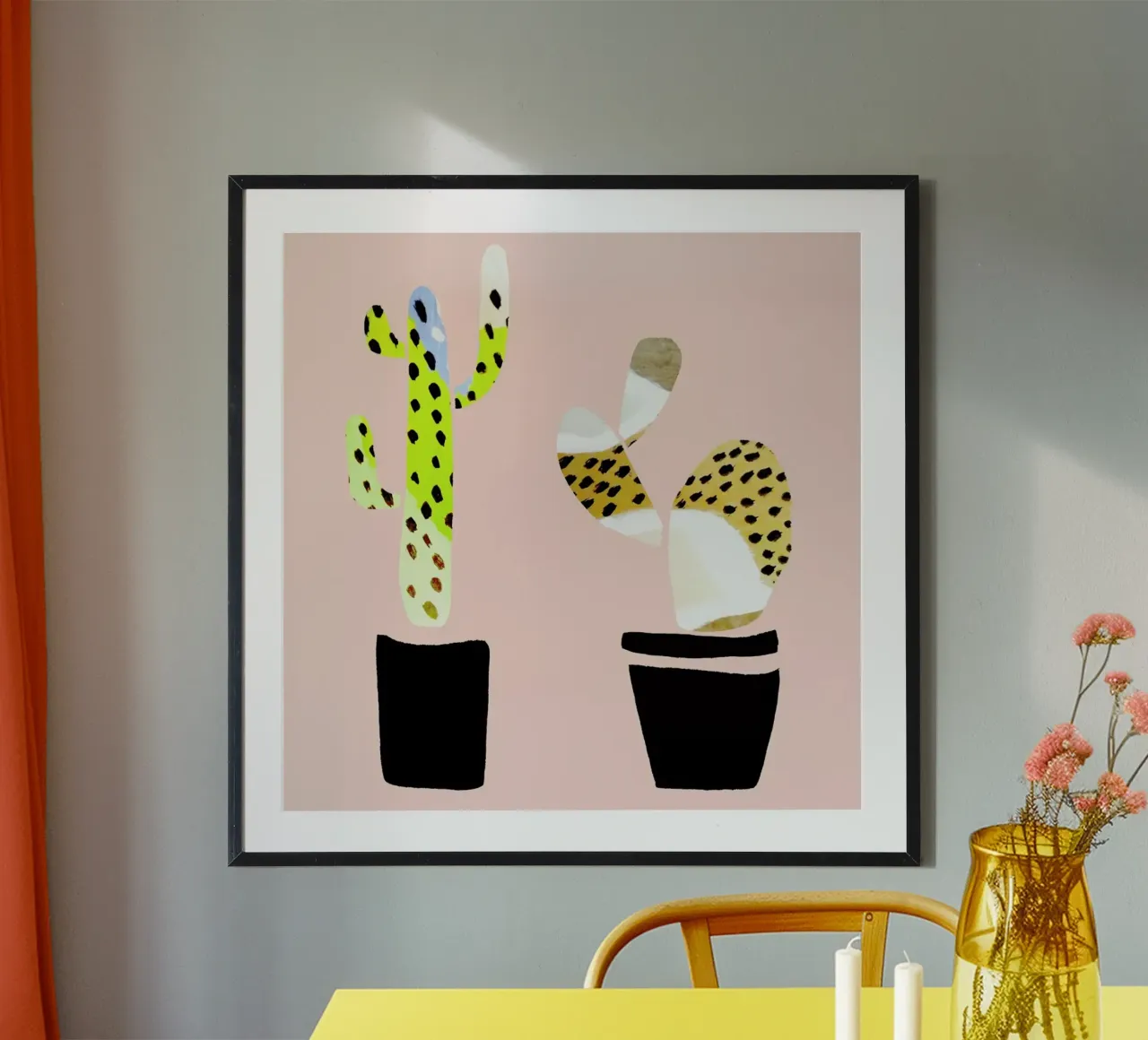 Cactus poster by Farina Kuklinski