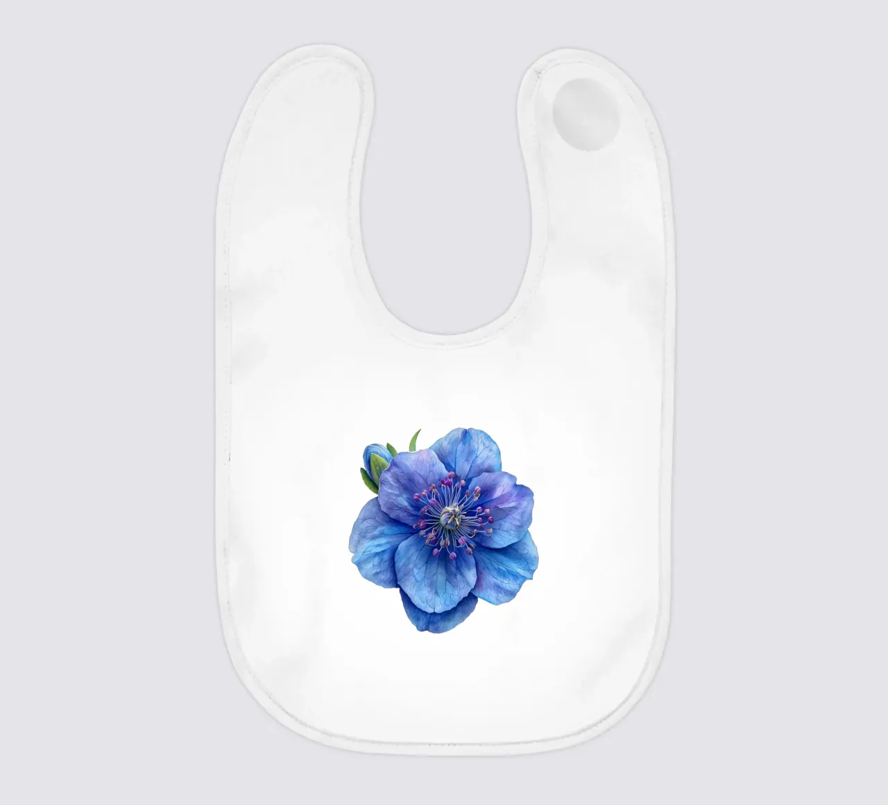 Fiore di delphinium 1 bavaglino da Bold Blooms