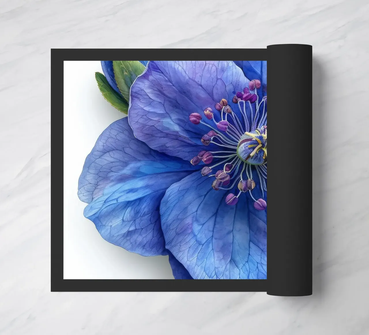 Fiore di delphinium 1 zerbino da Bold Blooms