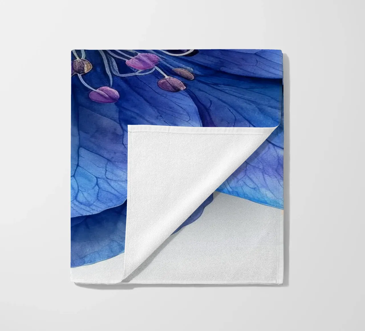 Fiore di delphinium 1 telo mare da Bold Blooms
