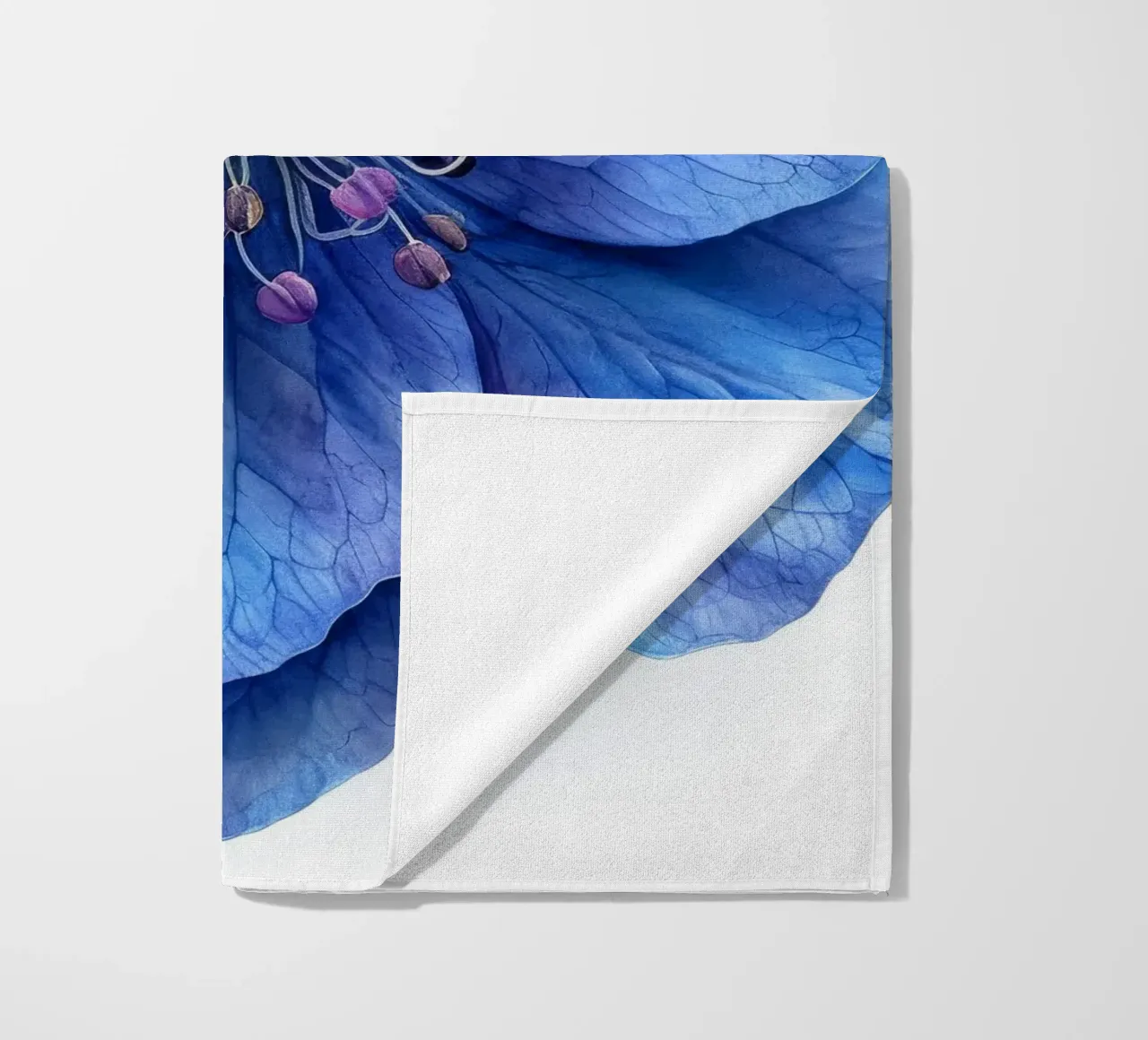 Fiore di delphinium 1 telo mare da Bold Blooms