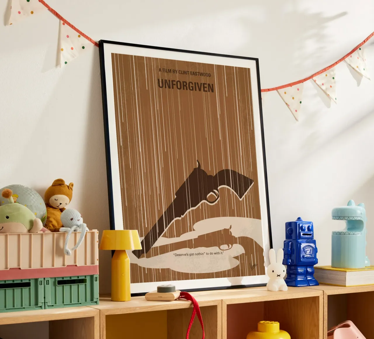 No1050 My UNFORGIVEN minimal movie poster poster da Chungkong