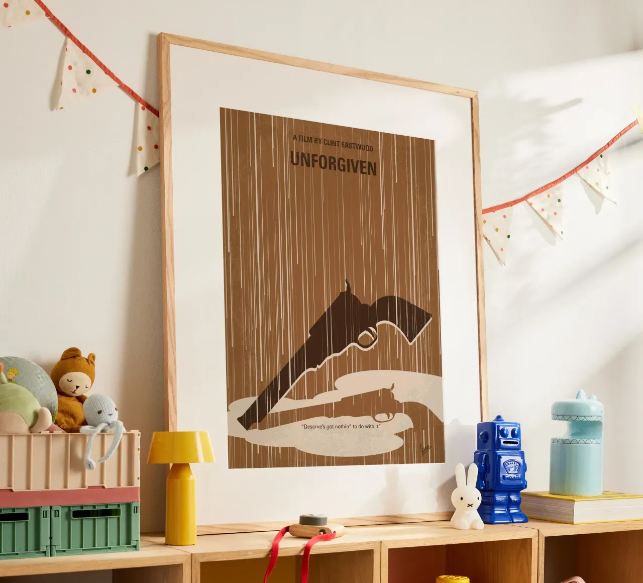 No1050 My UNFORGIVEN minimal movie poster poster da Chungkong