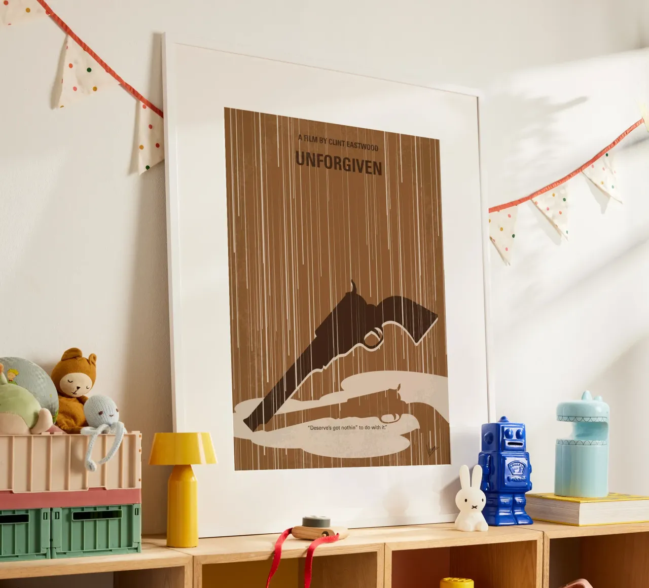 No1050 My UNFORGIVEN minimal movie poster poster da Chungkong