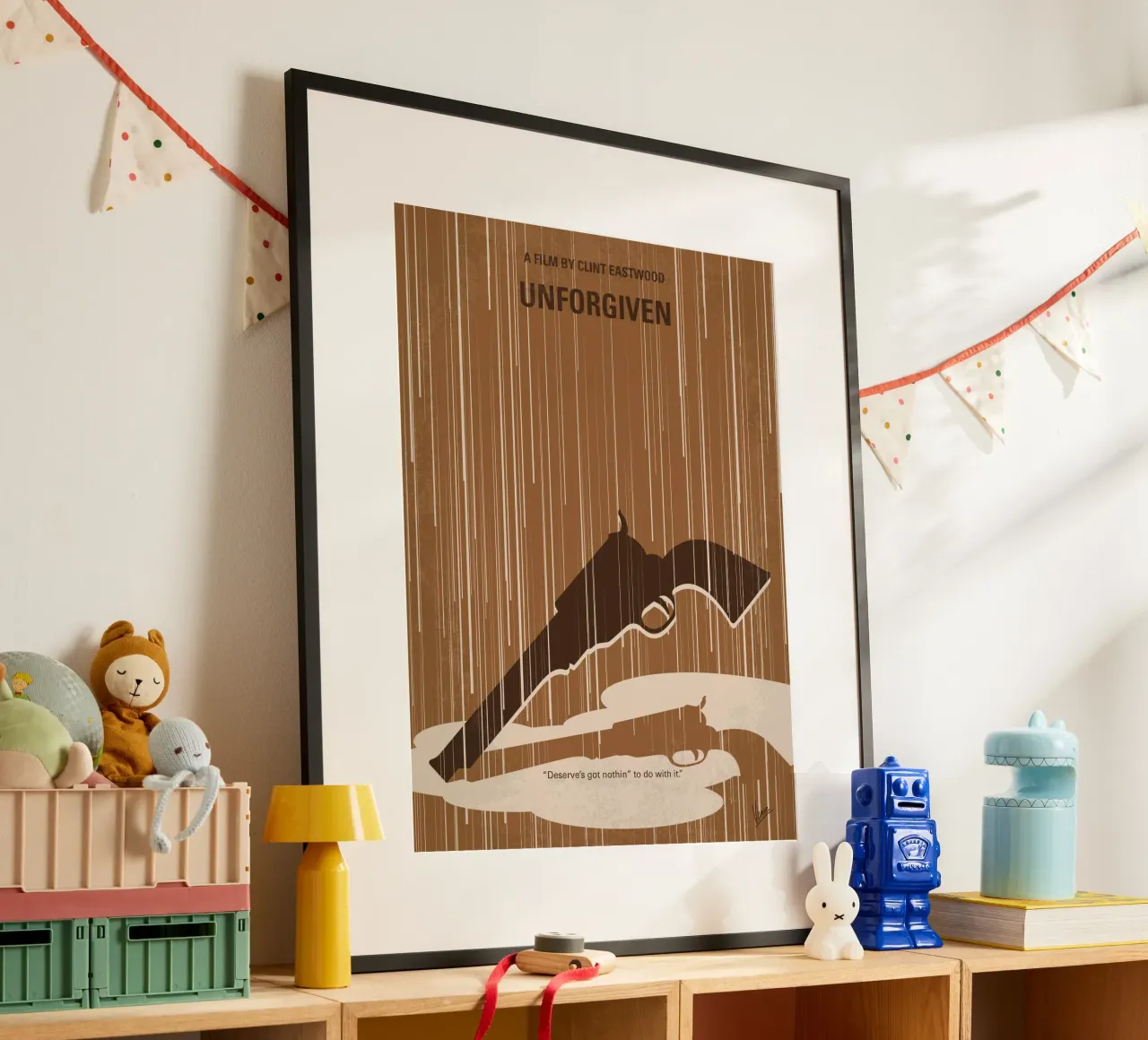 No1050 My UNFORGIVEN minimal movie poster poster da Chungkong