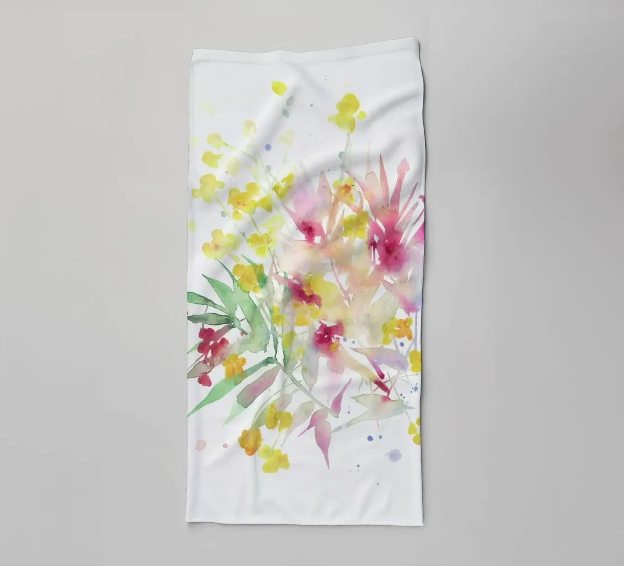 Fiori I asciugamano da bagno da agnes-cecile
