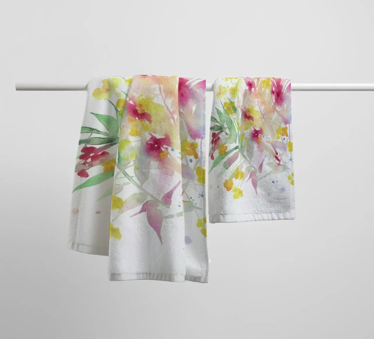 Fiori I asciugamano da bagno da agnes-cecile