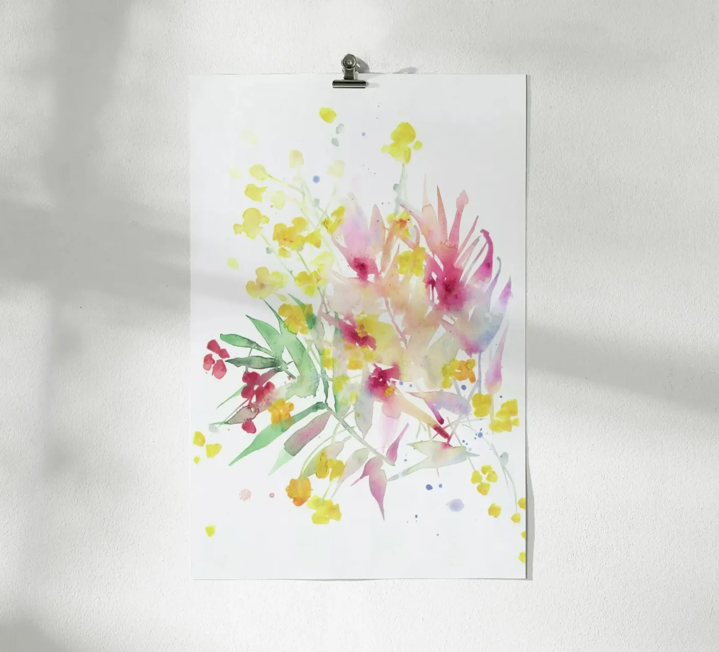 Fiori I poster van agnes-cecile