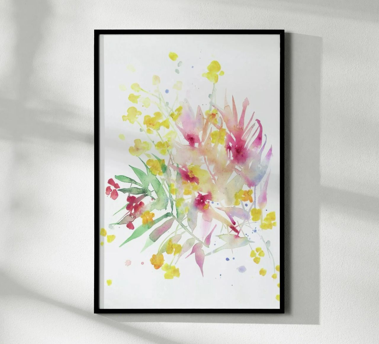 Fiori I poster van agnes-cecile