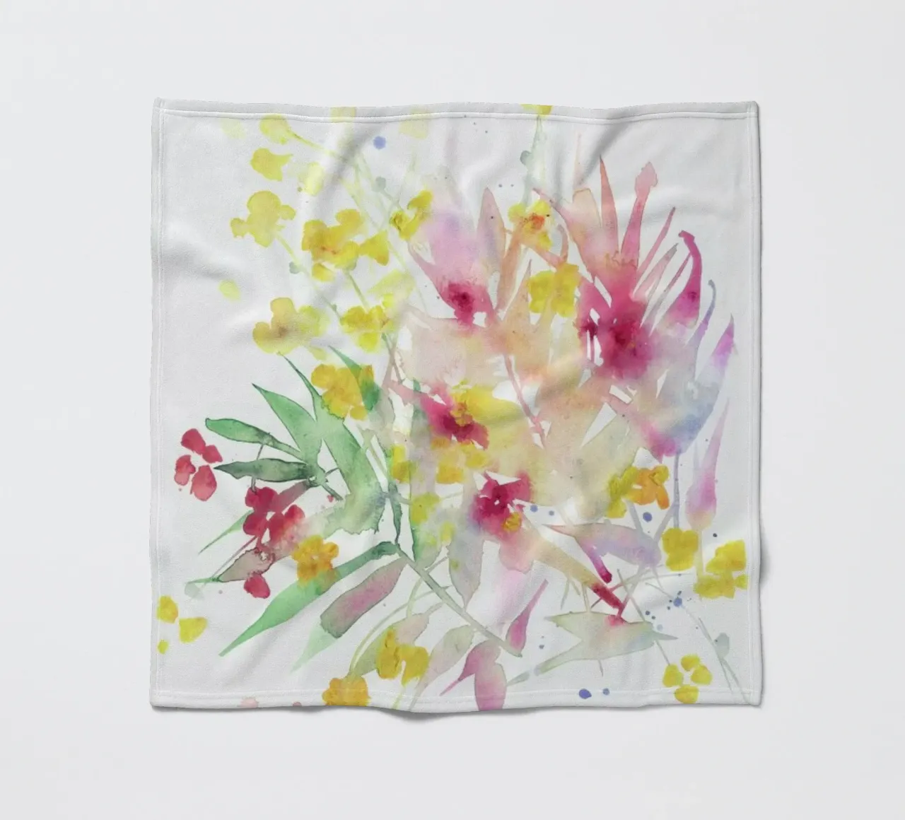 Fiori I coperta in pile da agnes-cecile
