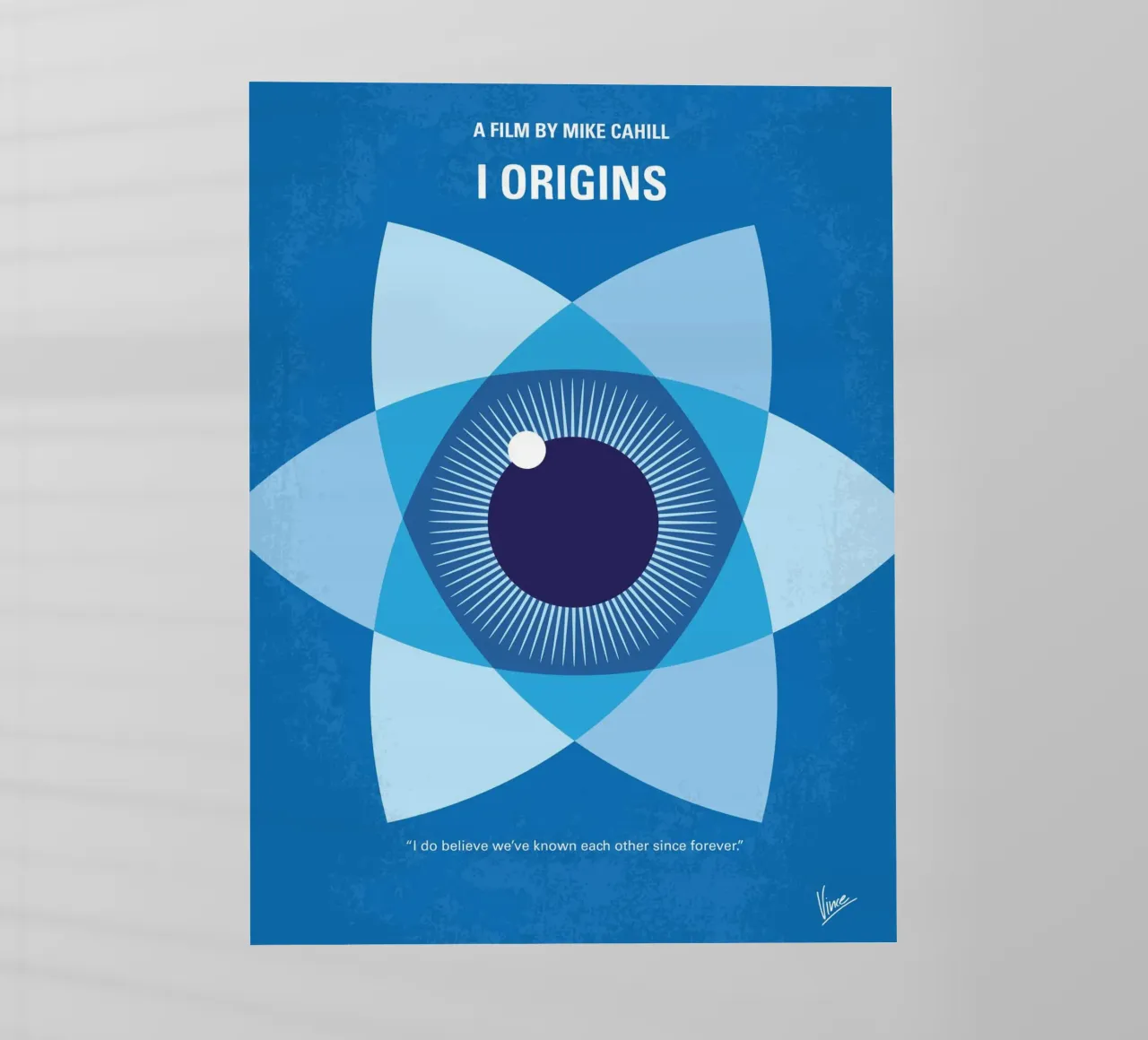 No1055 My i origins minimal movie poster pellicola backlit da Chungkong